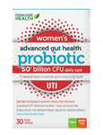 Genuine Health Advanced Gut Health Probiotic Women's Uti 50 Billion CFU 30 Capsules - Five Natural