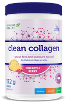 Genuine Health Clean Collagen Bovine Pineapple Berry 172g - Five Natural