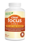Genuine Health Clear Focus 60 Capsules - Five Natural