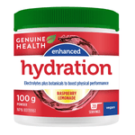 Genuine Health Enhanced Hydration Raspberry Lemonade 100g - Five Natural