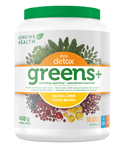 Genuine Health Greens+ Daily Detox Natural Lemon 30 Servings - Five Natural