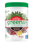 Genuine Health Greens+ Extra Energy Dark Chocolate 10 Servings - Five Natural