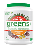 Genuine Health Greens+ Extra Energy Orange 30 Servings - Five Natural