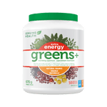 Genuine Health Greens+ Extra Energy Orange 50 Servings - Five Natural