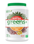 Genuine Health Greens+ Extra Energy Orange 60 Servings - Five Natural