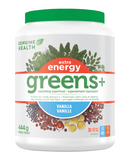 Genuine Health Greens+ Extra Energy Vanilla 30 Servings - Five Natural