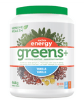 Genuine Health Greens+ Extra Energy Vanilla 30 Servings - Five Natural