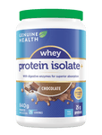 Genuine Health Whey Protein Isolate Chocolate 840g - Five Natural