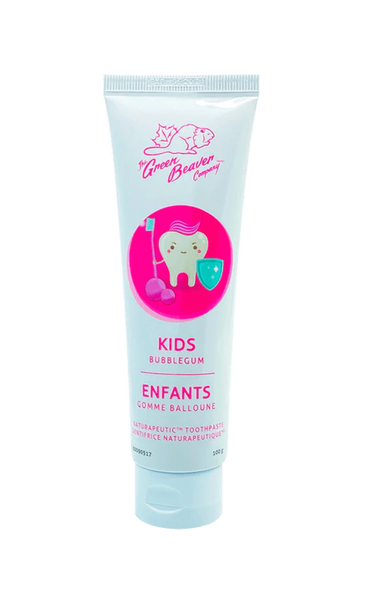 Green Beaver Kids Toothpaste Bubblegum 100g - Five Natural