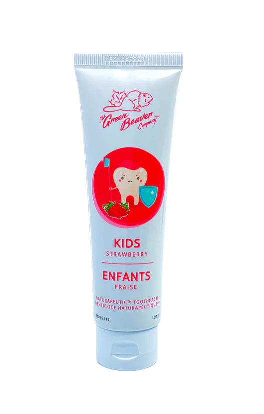 Green Beaver Kids Toothpaste Strawberry 100g - Five Natural