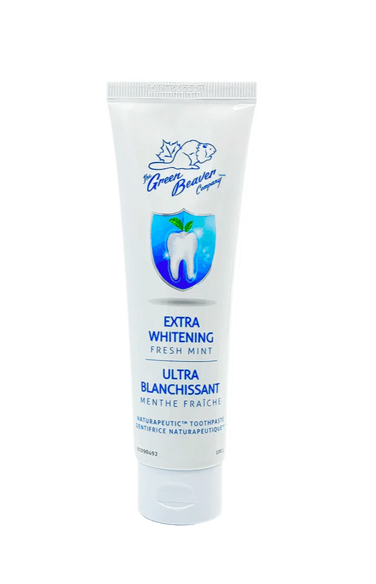 Green Beaver Naturapeutic Toothpaste Extra Whitening Fresh Mint 100g - Five Natural