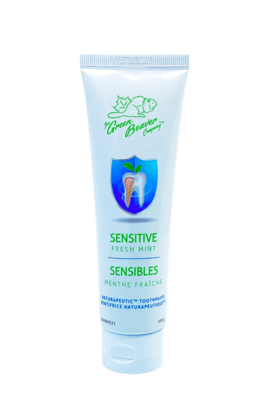 Green Beaver Naturapeutic Toothpaste Sensitive Fresh Mint 100g - Five Natural