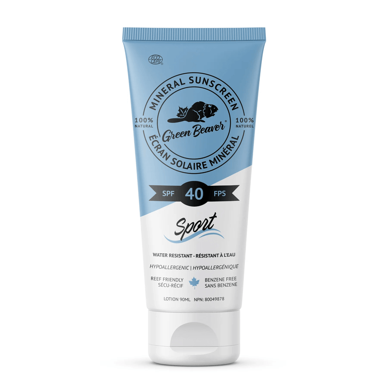 Green Beaver SPF 40 Adult lotion 90mL - Five Natural