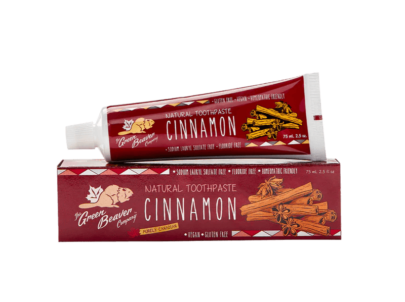 Green Beaver Toothpaste Cinnamon 75mL - Five Natural