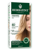 Herbatint D8 Light Golden Blonde Permanent Hair Colour 135mL - Five Natural