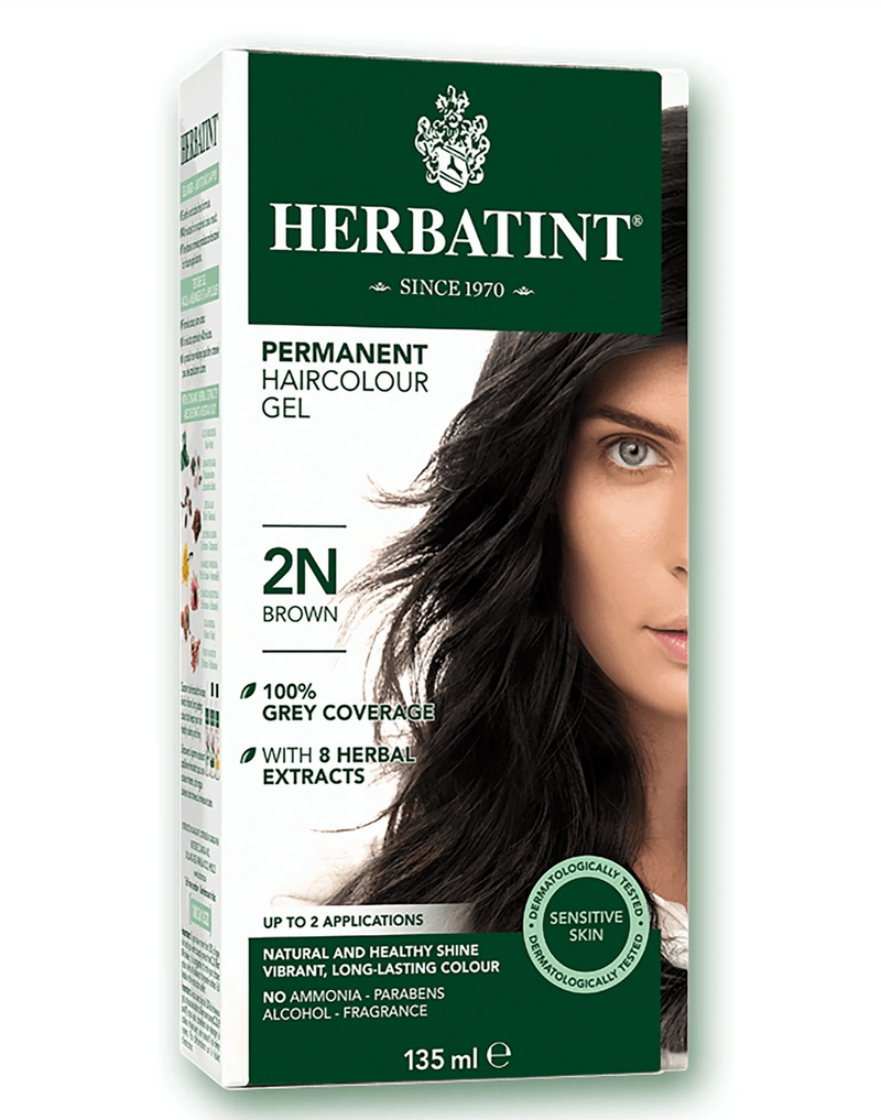 Herbatint N2 Brown Permanent Hair Colour 135mL - Five Natural