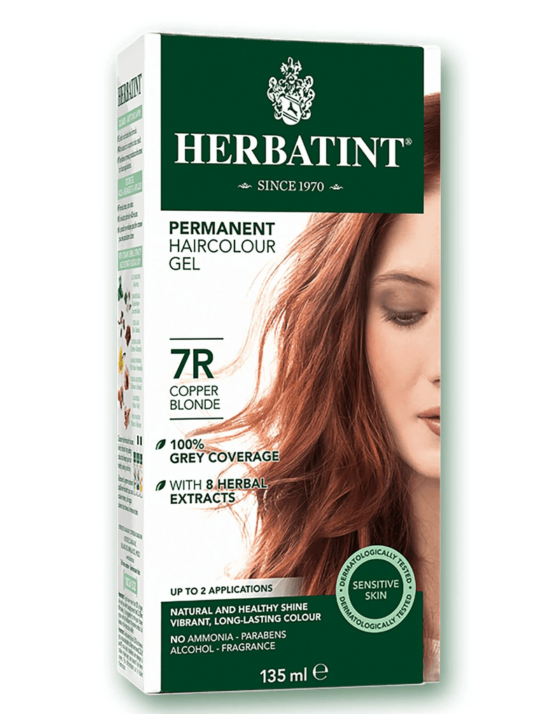Herbatint R7 Copper Blonde Permanent Hair Colour 135mL - Five Natural