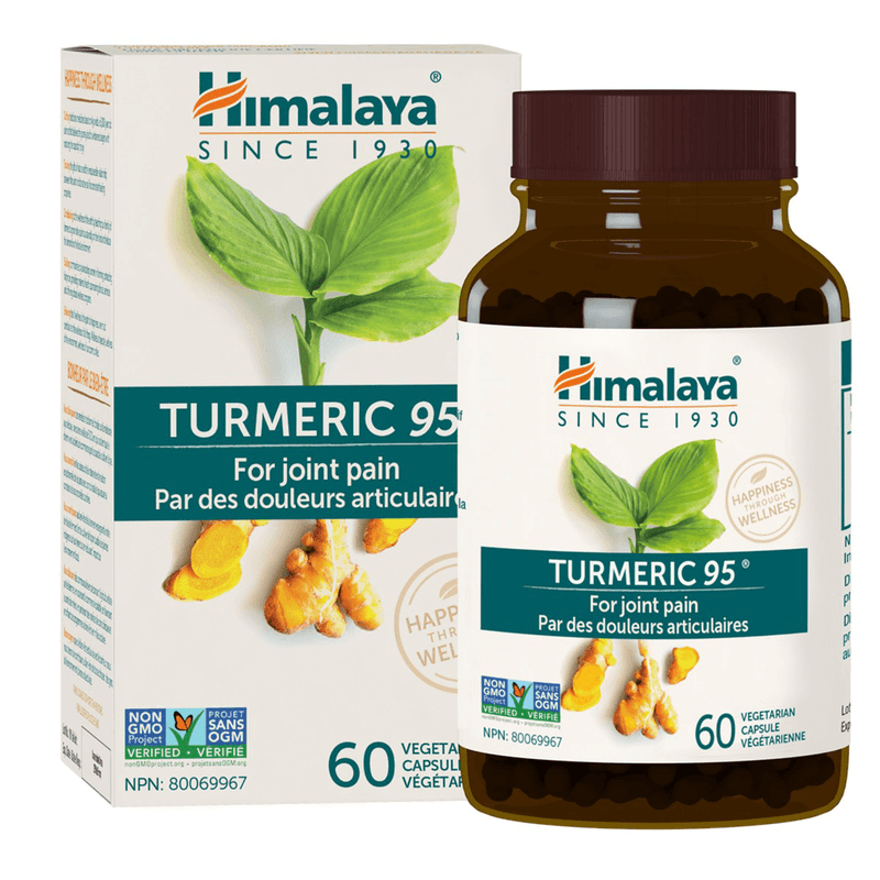 Himalaya Herbs - Turmeric 60 Caplets - Five Natural
