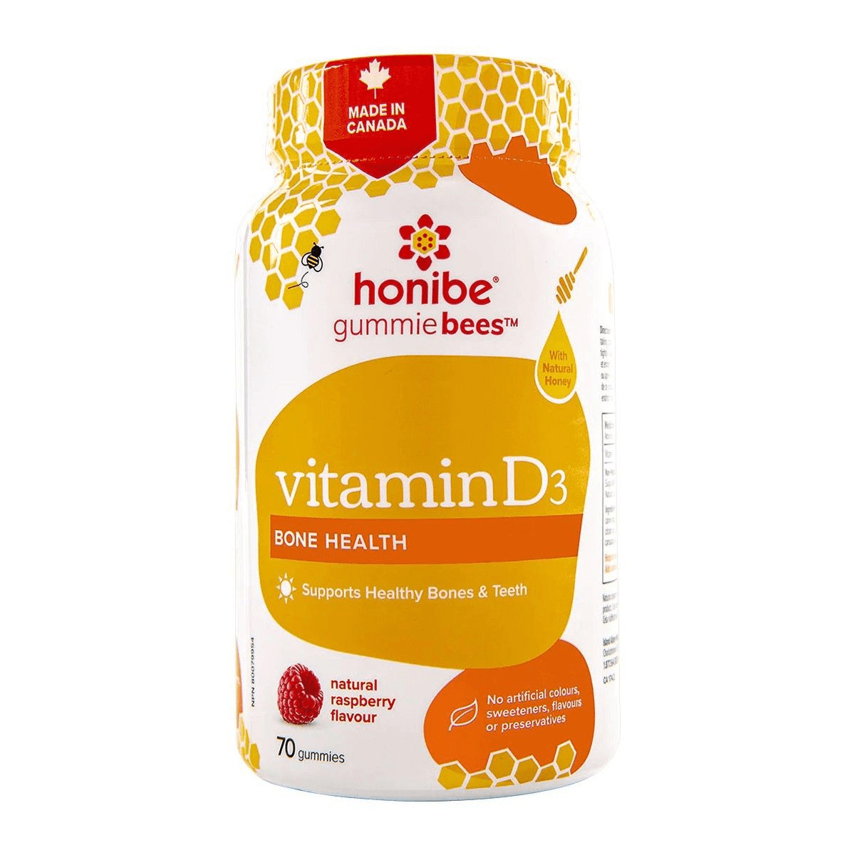 Honibe Vitamin D 70 Gummies
