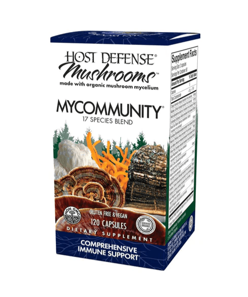 Host Defense MyCommunity 120 Capsules - Five Natural