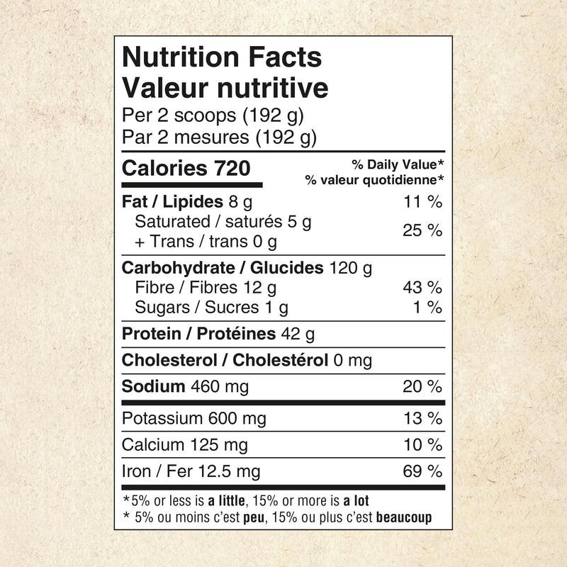 Iron Vegan Athlete's Gainer Chocolate 4.5kg - Five Natural