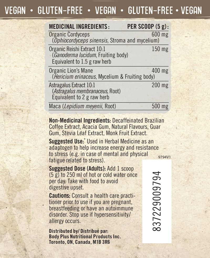 Iron Vegan Balanced Energy Roasted Coffee 150g - Five Natural