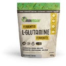 Iron Vegan Fermented L-Glutamine - Unflavoured 400g Powder - Five Natural