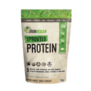 Iron Vegan Sprouted Protein - Vanilla 1kg Powder - Five Natural