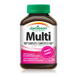 Jamieson 100% Complete Multivitamin for Women 90 Caplets - Five Natural