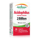 Jamieson Acidophilus Super Strain - 2 Billion 90 Capsules - Five Natural