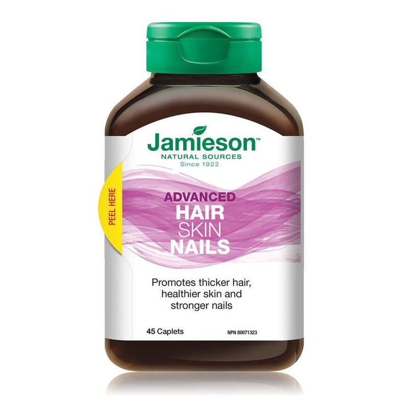 Jamieson Advanced Hair Skin Nails 45 Caplets - Five Natural