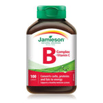 Jamieson B Complex + Vitamin C 100 Caplets - Five Natural