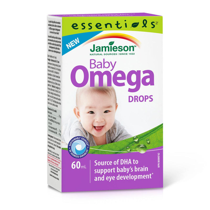 Jamieson Baby Omega Drops 60ml Liquid - Five Natural