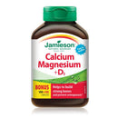 Jamieson Calcium Magnesium + Vitamin D3 - BONUS SIZE 200 Caplets - Five Natural