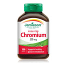 Jamieson Chelated Chromium 200 mcg 100 Tablets - Five Natural