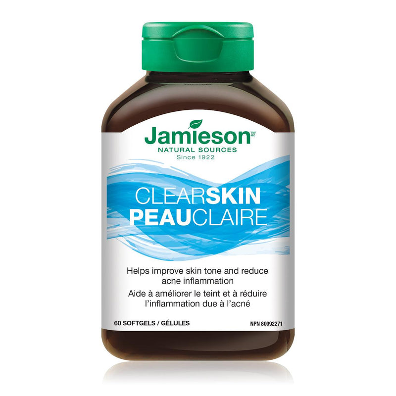 Jamieson Clear Skin 60 Softgels - Five Natural