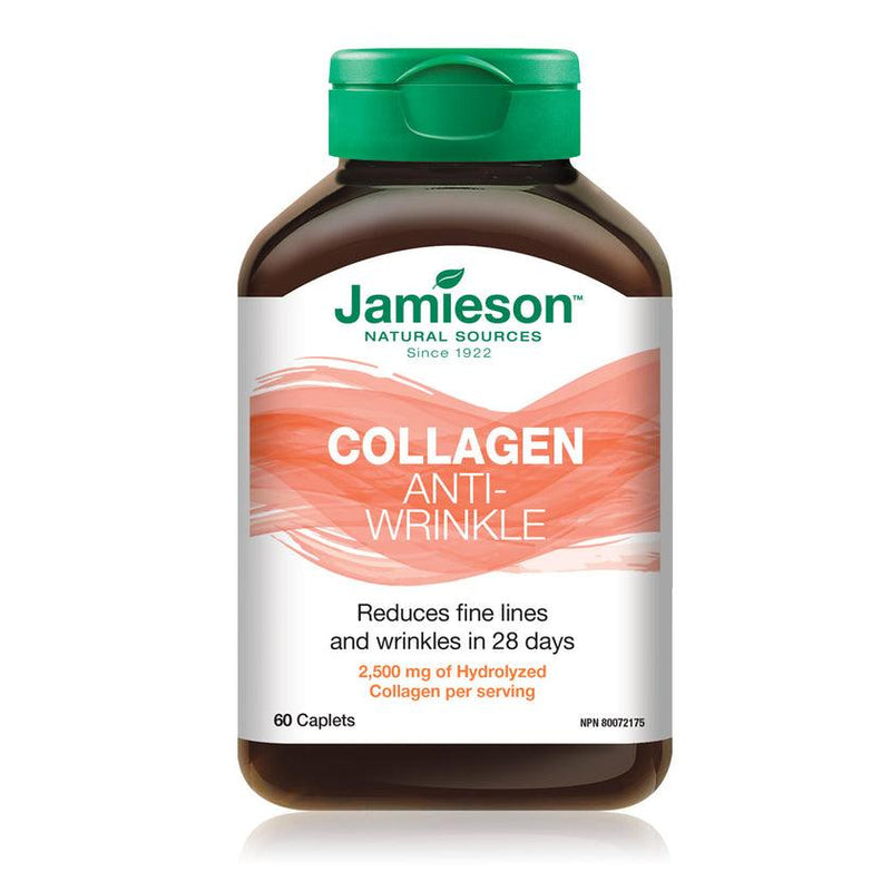 Jamieson Collagen Anti-Wrinkle 60 Caplets - Five Natural