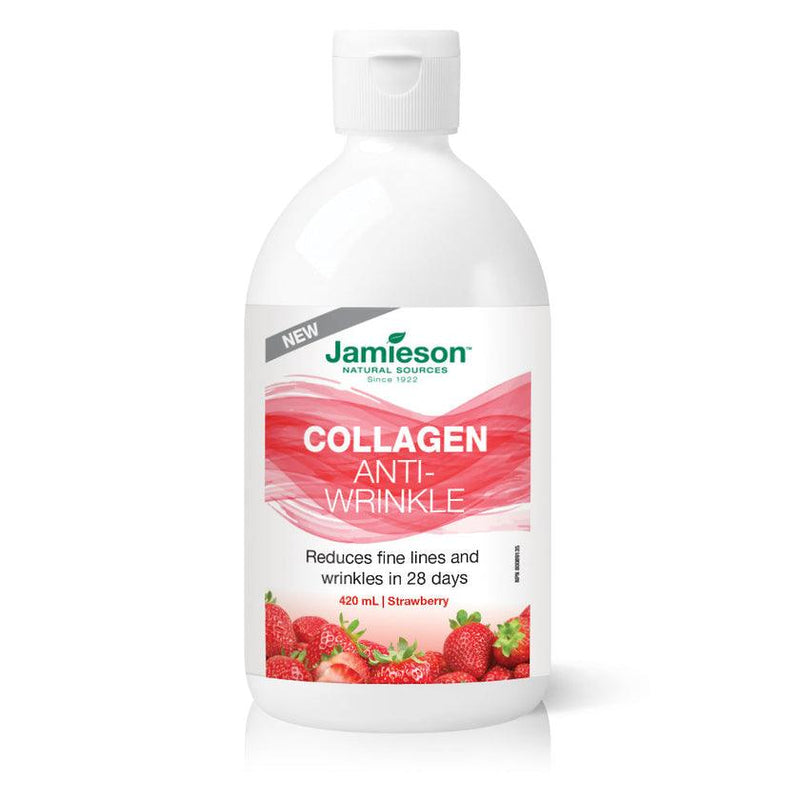 Jamieson Collagen Anti-Wrinkle Liquid - Strawberry 420mL - Five Natural