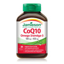 Jamieson CoQ10 100 mg with Omega-3 450 mg 30 Softgels - Five Natural