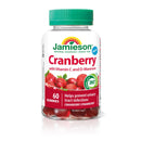 Jamieson Cranberry with Vitamin C and D-Mannose - Cranberry, Strawberry 60 Gummies - Five Natural