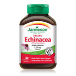Jamieson Echinacea Organic (Echinacea purpurea) Extra Strength 1,200 mg (raw herb) 120 Capsules - Five Natural