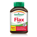 Jamieson Flax Oil 1,000 mg - BONUS SIZE 200 Softgels - Five Natural