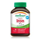 Jamieson Gentle Iron 28 mg 90 Capsules - Five Natural