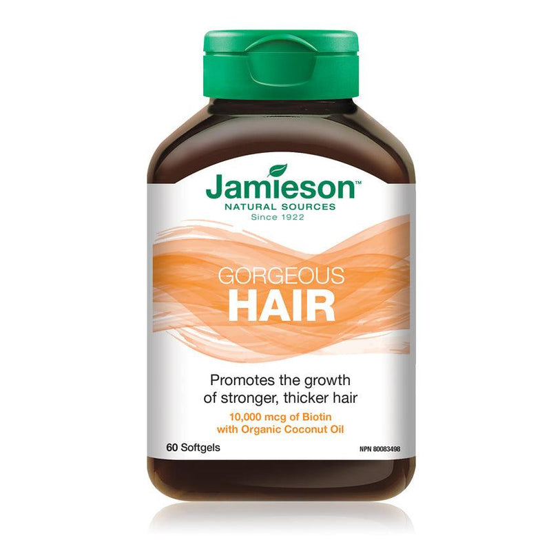 Jamieson Gorgeous Hair 60 Softgels - Five Natural