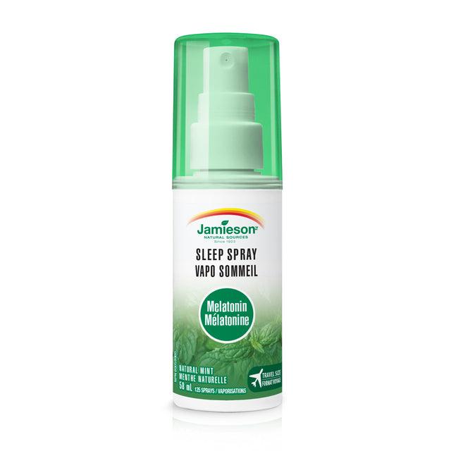 Jamieson Melatonin 1 mg Sleep Spray - Natural Mint 58mL Liquid - Five Natural