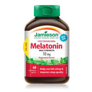 Jamieson Melatonin Maximum Strength 10mg Fast Dissolving - Peppermint 60 Sublingual - Five Natural