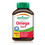 Jamieson Omega 3-6-9 OmegaProtect - BONUS SIZE 200 Softgels - Five Natural