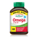 Jamieson Omega 3-6-9 OmegaProtect - VALUE SIZE 280 Softgels - Five Natural