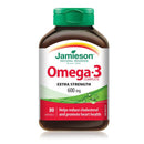 Jamieson Omega-3 Complete Extra Strength 600 mg 80 Softgels - Five Natural