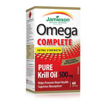Jamieson Omega Complete Super Krill 500 mg 60 Softgels - Five Natural